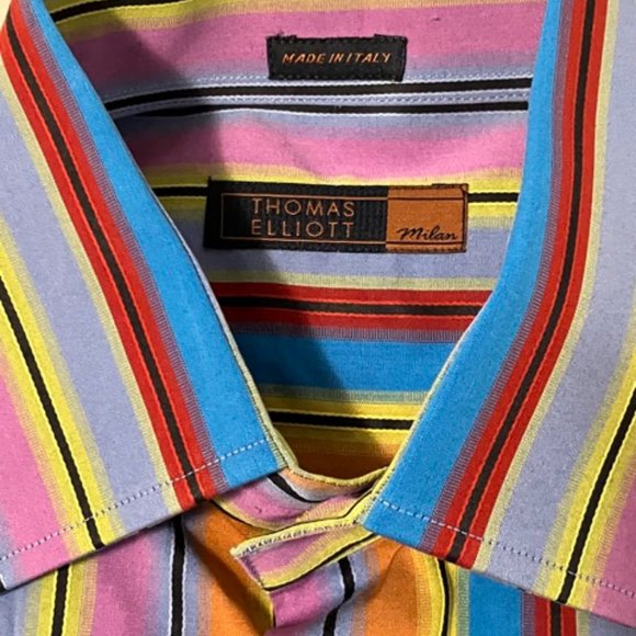 Thomas Elliott Bold Colors Dress Shirt - Picture 2 of 10